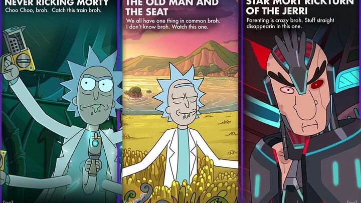 【瑞克和莫蒂】“当天才好累，为什么你不能去死”