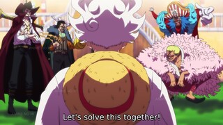Enemies Allied with Luffy in the Final Battle Fleet - One Piece