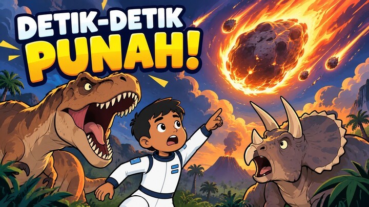 Asteroid Menghantam Bumi—Bagaimana Dinosaurus Bisa Punah?
