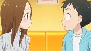 Takagi: "The prince and the princess met in autumn, and Takagi and Nishikata met in spring!"