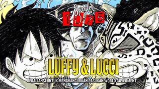 SPOILER OP 1075 - LUFFY & LUCCI BEKERJASAMA MELAWAN WG!! SERAPHIM DIKONTROL | SATURNUS SUDAH TIBA?!!