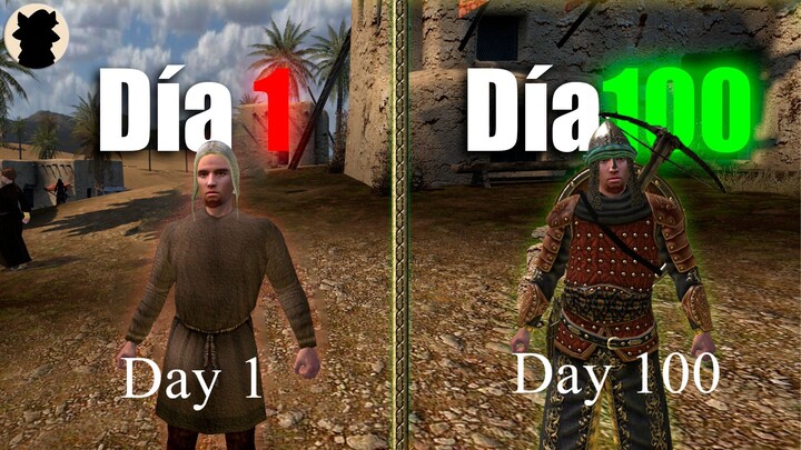 SURVIVING 100 DAYS AS A MERCENARY IN THE MIDDLE AGE ⚔️