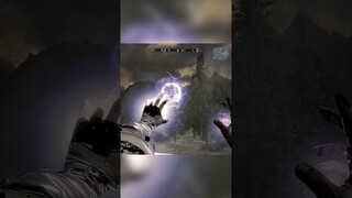 Old Custom Spell ElectroSphere - Skyrim Spell #short