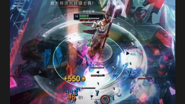 A little AD dares to challenge the top laner? Watch me crush your AD dream with two hammers!