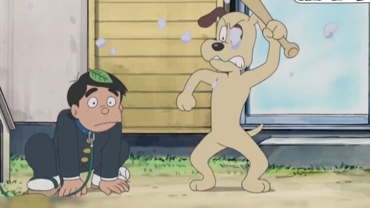 Nobita actually swapped the identities of the dog owner and the dog!