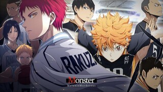 Monster AMV [Haikyū!! & Kuroko's Basketball]