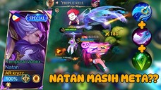 Natan masih Meta?? | Ini Dia gameplay Natan terbaru, Best Build and Emblem Natan 🥇🥇