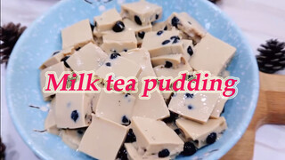 [Makanan][DIY]Mari Membuat Puding Teh Susu di Rumah