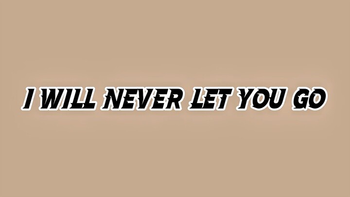 Kai - Never Let You Go (Lyrics Video )
