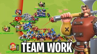 TEAM WORK ROCKS ! Best Farming strategy | Rise of Civilizations #55