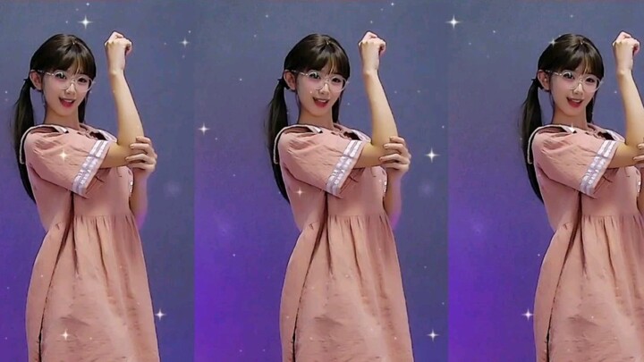 [Shasha] The girl with glasses is in love and dances to I like you