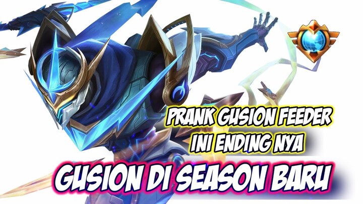 PRANK GUSION FEEDER, DAN INI ENDINGNYA - MOBILE LEGENDS