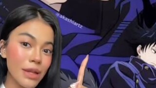 cewek suka tantangan#zaintemanime #reaction #reactionvideo #toji #tojifushiguro #husbusejutaumat