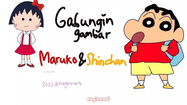 Maruko Chan & Shinchan digabungin?