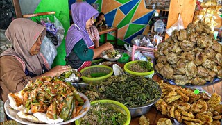 PORSI SAKKLUMBROK CUMA 6 RIBU??? SAYURAN LANGSUNG AMBIL DARI SAWAH, krupuk pecel Bu penik nganjuk