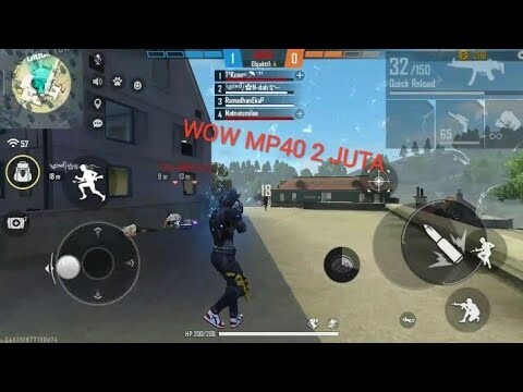 COBA MP40 2JUTA FREE FIRE LANGSUNG BOYAH