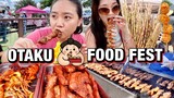 Amazing Street Eats At Japanese Anime Festival | Otaku Food Fest & Night Market | Houston, TX