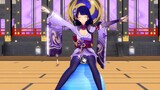 MikuMiku Dance-3D|"Genshin Impact"-Raiden Shogun Bermain Bola