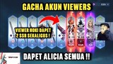 Gacha Akun Viewers Dapet Alicia Semua - Solo Leveling: Arise