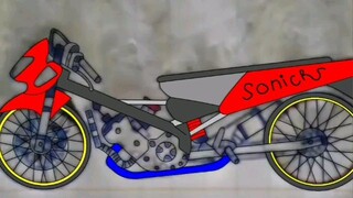 รวมคลิปดราฟรูปรถแต่ง จาก ช่าง NGO art 2