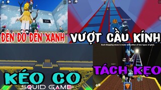 Squid Game ROBLOX | Roblox Và Tất Cả Vòng Chơi Trong Trò Chơi Con Mực | Squid Game Roblox Full Game