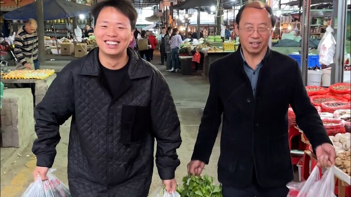 今天给老爸办生日宴啦！