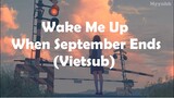[Vietsub + Lyrics] Wake Me Up When September Ends - Green Day
