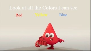 Look at All the Colors I can See Colorblocks Version