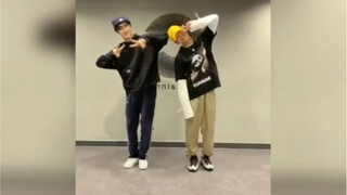 CIX金昇勋 x 尹炫晳 - WINNER《HOLD》舞蹈挑战