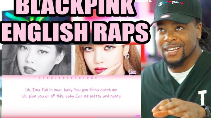 Americans' reactions to Lisa and Jennie's English rap! The rap lines are so stylish! BLACKPINK