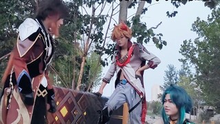[Genshin Impact cos] The waist and horse are one, but the bell is separated from the pillar