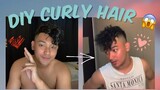 CURLY HAIR FOR MEN! (EPIC FAIL?!) LAUGHTRIP HAHA + Q&A! | D.I.Y HAIR PERMING FOR MEN 💁🏻‍♂️