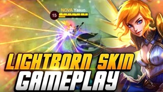 FANNY LIGHTBORN SKIN GAMEPLAY! STILL WORTH IT?! | RANKED GAMEPLAY | MLBB