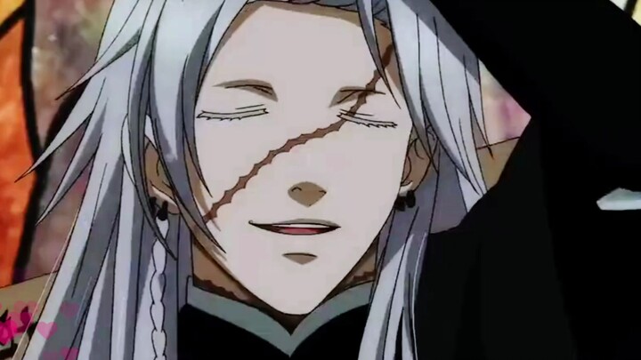 Before lifting the bangs: Who are you? After lifting the bangs: Hug me~[ Black Butler ] He is so han