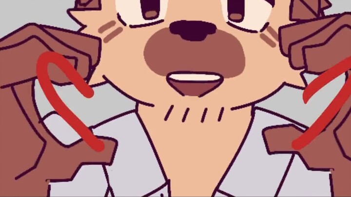 【Heart 111/ハート111】 Hyena dance oc&furry