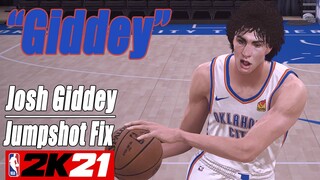 Josh Giddey Jumpshot Fix NBA2K21