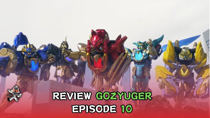 Black Daizyujin Vs 5 Tegasword | Review Gozyuger Eps. 10