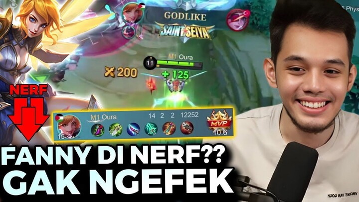 Fanny Di NERF Ditangan Yang Tepat!! Gak Berasa Kayak Lagi Di Nerf!! - Mobile Leg