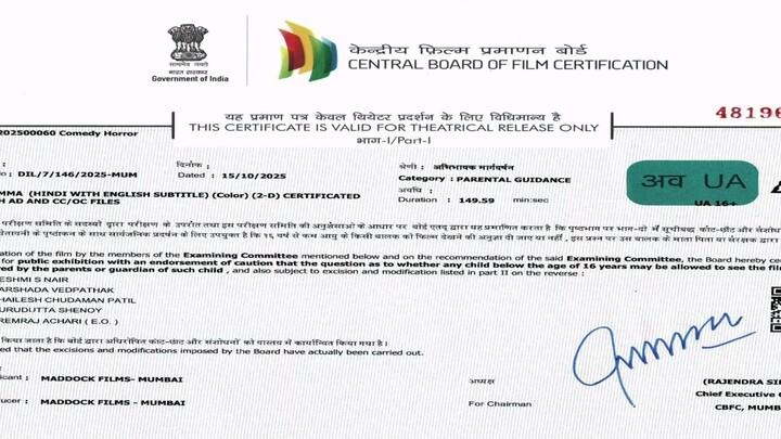 Th4MMa film india horor comedy vampire 2025 Sub indonesia