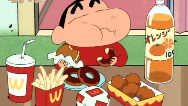 【Crayon Shin-chan】Lập thu đã đến, Shin-chan ăn quá nhiều đồ ăn vặt nên béo lên, quyết giảm cân vì Na