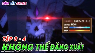 Chuyển Sinh Lần 2 Nhưng không Đăng Xuất được (Tập 3 - 4) | The New Gate | Tóm Tắt Cam Anime