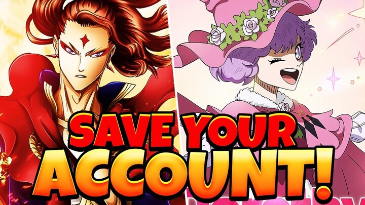 IMPORTANT - SAVE YOUR ACCOUNT BY DOING THIS!!! | Black Clover Mobile