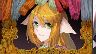 “ 白月初见花红 云海相拥 隔山河万重 ”