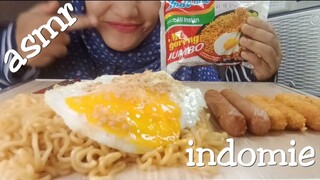 ASMR INDOMIE+SOSIS+CHICKEN STICK NAGET