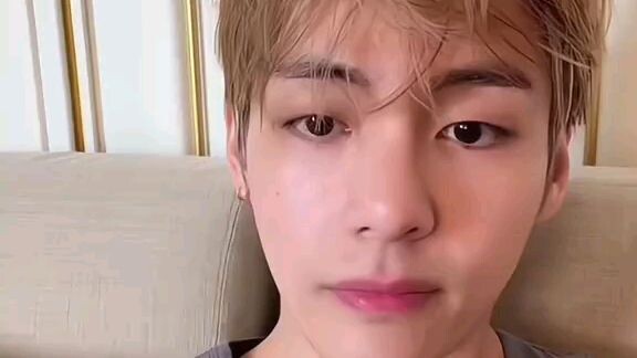 Taehyung he's so handsome.