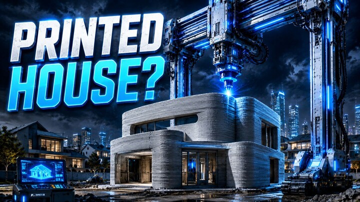 This Robot Can 3D-Print a House! 🏠🤯
