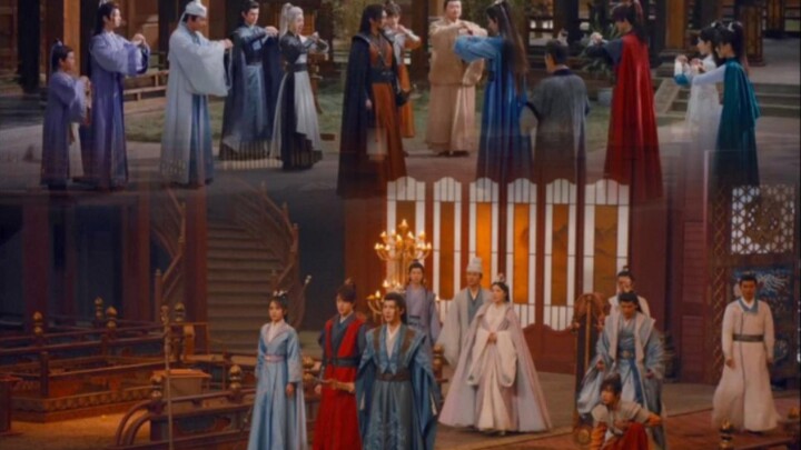 Pas mereka semua siaga, mereka keliatan benar-benar garang—nggak ada yang mau kalah!