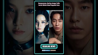Karina Minta Maaf Karena Berpacaran?#KPOPHEADLINE minggu ke-2 Maret