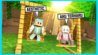 Lomba Buat Taman Aesthetic Di Minecraft ft @Shasyaalala