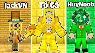 TÔ GÀ THỬ THÁCH 24H CHƠI TRỐN TÌM CLOCK MAN TRIỆU PHÚ TRONG MINECRAFT*TRỐN TÌM NGƯỜI ĐỒNG HỒ